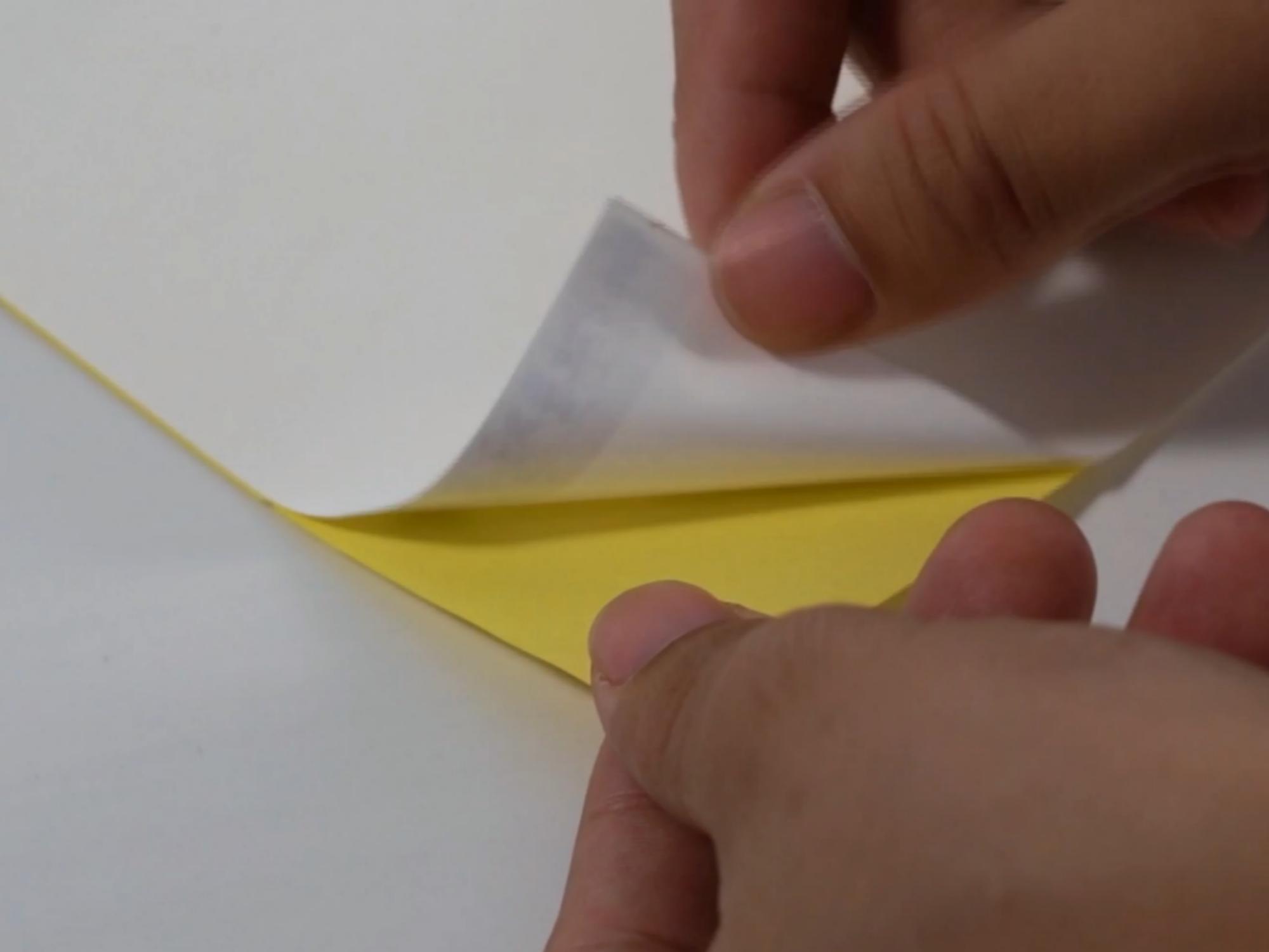 self-adhesive paper